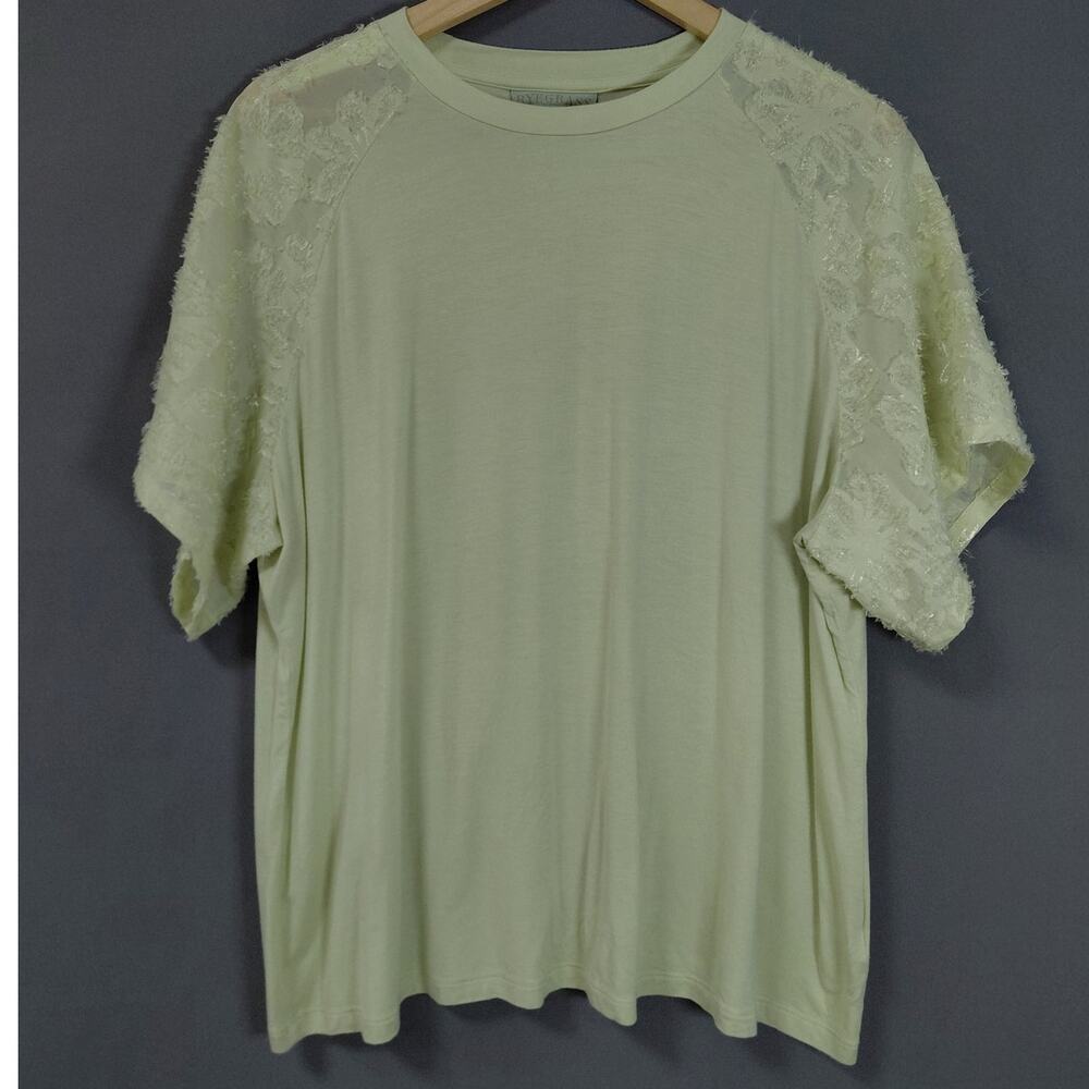 RYEGRASS Green Lightweight T-Shirt Women Size XXL